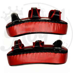 Hot Selling High Quality Customized 8oz 12oz Leather PVC Punching Sided Targets for MMA Training Kick Pads for Side <b>Boxing</b> - Product Image 3