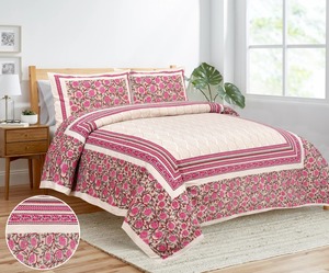 ผ้าปูที่นอนขนาดต่างๆใน100% ลายดอกไม้และรูปทรงเรขาคณิตสีพาสเทล & สีสดใสสั่งทำได้ตามที่ต้องการ - Product Image 2