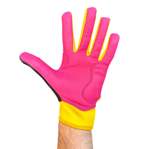 Gants de frappeur en cuir antidérapants pour adultes Gants de frappeur de baseball personnalisés de haute qualité Pro Youth Sports Fashion - Product Image 6