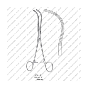 LOVELACE Gall Duct y fórceps quísticos 180mm Fórceps hemostáticos de la mejor calidad Sujeción de sujeción Fórceps de tejido de agarre - Product Image 2