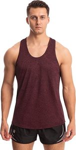 Men sports <b>vest</b> sleeveless gym workout tank top breathable quick dry fitness activewear for running and training - Product Image 2