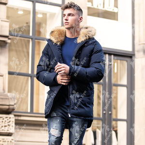 Chaqueta de Invierno Acolchada de Algodón para Hombre, Estilo Urbano Europeo, Personalizada, al por Mayor, 2024 - Product Image 6
