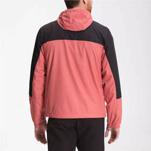 Prix de gros Vestes coupe-vent d'extérieur décontractées de haute qualité personnalisées Veste coupe-vent imperméable de haute qualité pour hommes - Product Image 3