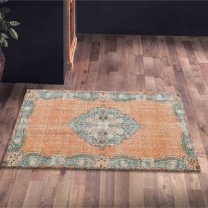 Tapis imprimé de style antique, motif floral, design turc, lavable en machine, avec poils doux - Product Image 5