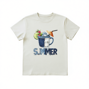 T-Shirt Unisex 100% Cotone 210GSM Stile Casual Vestibilità Oversize Modello Rose con Stampa DTG e Serigrafia - Product Image 2