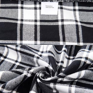 Wholesale Custom Regular Fit Men's Plaid Flannel Shirt Long <b>Sleeve</b> Windproof Sportswear Spring Autumn Casual - Product Image 5