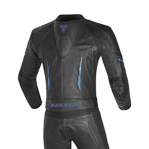 Maxler Men's Windproof Waterproof Plus Size Racing Leather Motorcycle Suit CE Level 1 Approved % Leather Fabric Custom Logo - Product Image 4