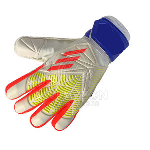 Gants de gardien de but de football en cuir de haute qualité sur mesure, antidérapants, protection des doigts, vente en gros à prix avantageux - Product Image 4
