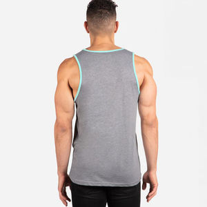 Camisetas sin mangas Tri-Blend Camiseta sin mangas Personalizar Sublimación Bordado Serigrafía Camiseta sin mangas personalizada - Product Image 1