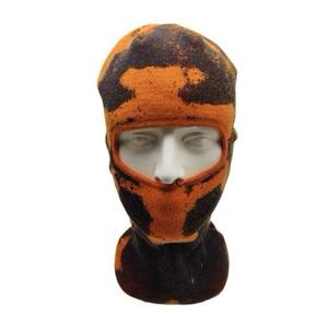 Balaclava de ski intégrale à un trou, populaire, chaude pour l'hiver, bonnet de vélo, 100% laine, unisexe, tricoté à la main, uni, réglable - Product Image 1