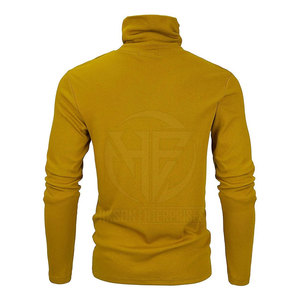 Classic Casual Top Warm <b>Neck</b> Design Soft Touch Fabric Full Sleeves for Seasonal <b>Men</b> <b>Turtle</b> <b>Neck</b> Shirt - Product Image 2