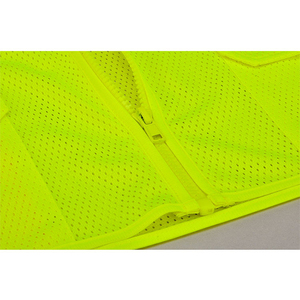 High Visibility ANSI Class 1 Waterproof Customized Polyester Safety <b>Vest</b> for Medical First Aid Paramedics Workers LED <b>Reflective</b> - Product Image 3