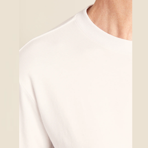 Nueva Llegada, Camisetas Básicas Casuales con Cuello Redondo y Logotipo Personalizado para Mujer, Camiseta Holgada de Manga Corta para Verano, 100% Algodón Suave - Product Image 4