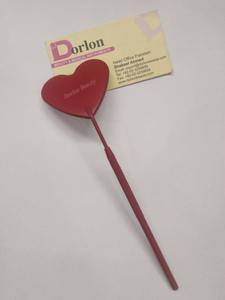 Black White Heart-Shape Stainless Steel Mirror Private Label Sustainable Eyelash Inspection Tool Eyelash Mirrors - Product Image 6