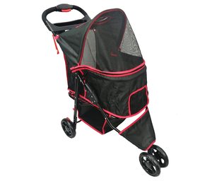 Poussette pour animaux de compagnie TH-PSP-106 nouvelle conception pas cher prix Western Standard poussette pour animaux de compagnie usine Cage de marche chariot pour animaux de compagnie - Product Image 6