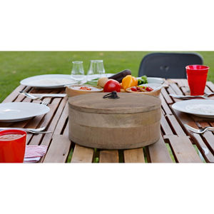 Casserole de forme ronde écologique faite à la main de qualité supérieure Nouveau style Grande casserole de table décorative pour les fêtes - Product Image 6