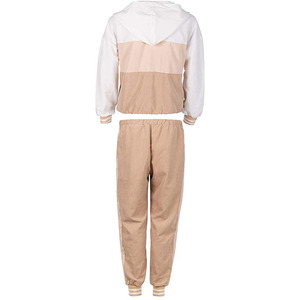 Ensemble de survêtement en molleton pour femmes de haute qualité, blocs de couleur, logo personnalisé, coton, deux pièces, ensemble de survêtement chaud pour l'hiver, 2026 - Product Image 6