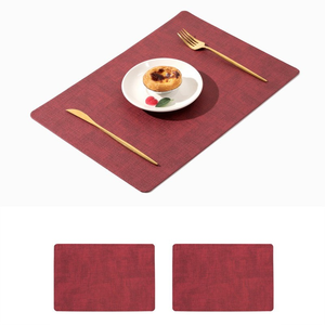 Napperons de cuisine octogonaux en cuir napperons de table en cuir napperons pour table à manger au meilleur prix - Product Image 4
