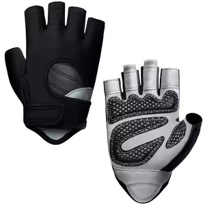 Guantes de levantamiento de pesas cómodos y ajustables Guantes de mano de fitness Trabajo personalizado Pakistán Hecho para hombres con la más alta calidad - Product Image 3