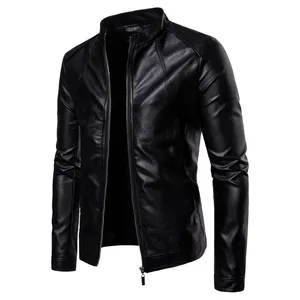 Chaqueta Bomber de Cuero para Invierno, Unisex, con Capucha, Forro de Algodón, Personalizada para Universidad, Impresión por Transferencia, Alta Calidad, Fabricante OEM - Product Image 3