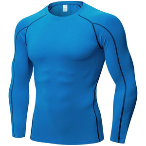 Protector de erupción transpirable de ajuste personalizado para hombres MMA Surf tejido elástico bajo MOQ con precio de fábrica suministro global - Product Image 5