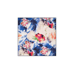 Foulard carré vintage en coton à carreaux – Design personnalisé tendance - Product Image 1