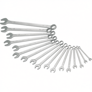 Jeu de clés mixtes longues et fines Hazet de 17 pièces, à 12 points extérieurs avec profil de traction - Product Image 2