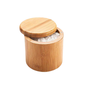 Boîte de récipient de sel en bois boîte de rangement de taille et de forme personnalisées de qualité supérieure pour l'utilisation de la vaisselle à la maison d'hôtel - Product Image 1