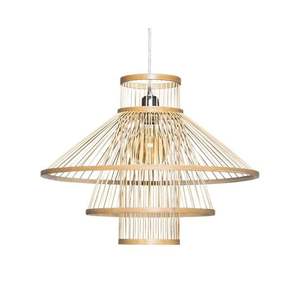 Handcrafted Natural Bamboo Lampshade Sustainable Pendant <b>Light</b> for Hotel Restaurant Home OEM ODM Indoor and Outdoor Lightweight - Product Image 3
