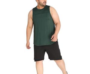 Haute qualité sur mesure sans manches hommes gilet de gymnastique couleur unie respirant débardeur pour musculation Fitness haut - Product Image 5