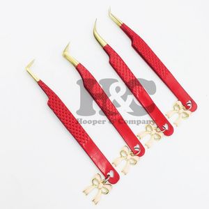 แหนบติดขนตาแบบมืออาชีพ รับทำโลโก้ ต่อขนตาปลอม สแตนเลสอย่างดี ทนทาน ยาว 12-14 ซม. ขนตาแบบมิงค์ที่ยั่งยืน - Product Image 5