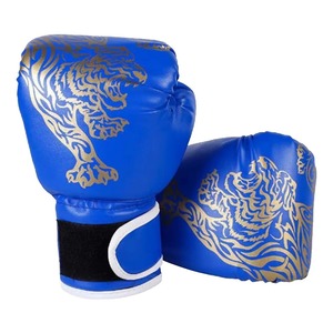 Guantes de boxeo de cuero cómodos profesionales para adultos y niños Guantes de boxeo de entrenamiento de kickboxing transpirables - Product Image 3
