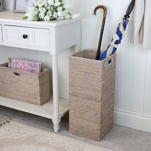 Natural Rattan <b>Wicker</b> Umbrella Stand <b>Basket</b> Handmade Eco-Friendly Storage <b>Baskets</b> Modern Circle Shape Multifunction Made Vietnam - Product Image 3