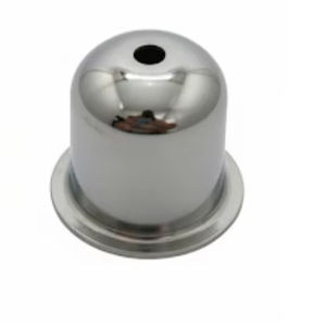 Capuchons de superposition en acier robuste pour pieds de caisse en tôle carrée, personnalisés, pour emboutissage et empilage - Product Image 1