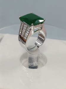 แหวนนิ้วเพชรแบบอเมริกัน สไตล์คลาสสิก รุ่น Sku-5967 E4 - Product Image 6