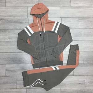 Chándal de deportes de invierno para hombre con logotipo personalizado de alta calidad, estampado por sublimación, ajuste Regular, ligero, cálido, a la moda, con cuentas sólidas - Product Image 2