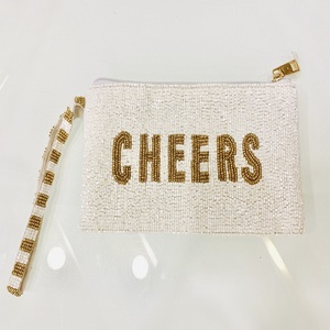 Monedero con cuentas con diseño de patrón adorable hecho a mano, cierre de cremallera, borlas, bolsa de accesorios, billetera de almacenamiento multiusos - Product Image 5