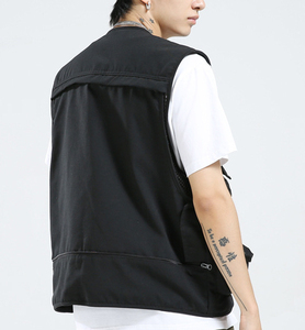 เสื้อกั๊กนิรภัยสะท้อนแสงสีเหลืองเรืองแสงสำหรับสถานที่ก่อสร้างไซต์งานสุขาภิบาลมองเห็นได้ชัดเจนเสื้อผ้านิรภัย - Product Image 3