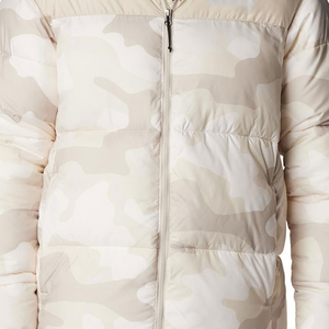 2025 venta al por mayor logotipo personalizado OEM estampado ropa de invierno Color naranja burbuja chaqueta hombres de gran tamaño al aire libre hombres Puffer chaquetas y abrigos - Product Image 3