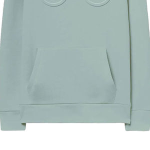 Sweat à capuche en polaire lourde avec logo en relief personnalisé Sweats à capuche double épaisseur grande taille pour hommes - Product Image 5