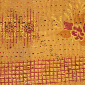 100% Handmade Throw Christmas <b>Bedspread</b> <b>Quilt</b> Indian Cotton Bedding Blanket Vintage Kantha Indian Reversible Hand Stitched Heavy - Product Image 4