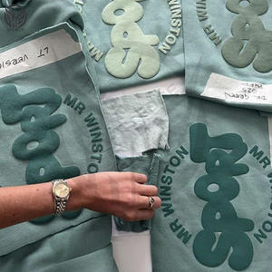 Conjunto de pantalones de chándal Acampanados para correr de lana de algodón 100% con capucha de corte regular de alta calidad para hombre personalizado para logotipo - Product Image 4