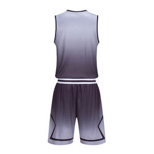 Uniforme de basket-ball à séchage rapide et respirant à double face pour hommes - Product Image 2