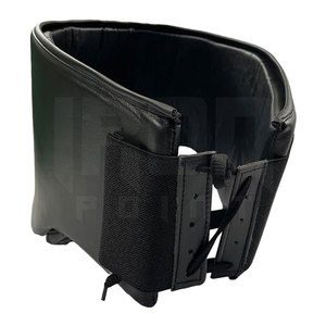 Protector de ingle cómodo y ecológico con logotipo personalizado de cuero de alta calidad de último estilo para entrenamiento de boxeo MMA - Product Image 3