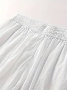 Short cargo d'été léger et respirant pour hommes Toile confortable brodée idéale pour les aventures en plein air de tous les jours - Product Image 4