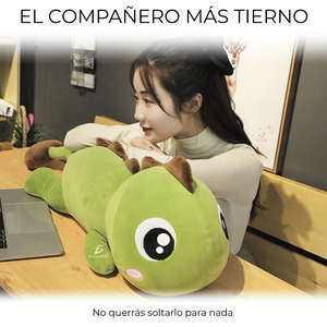 Peluche Drago Lungo 100cm, Morbido e Carino Cuscino per Bambini - Product Image 2