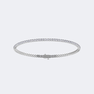 2.00CTW Round Prong-<b>Set</b> Diamond Tennis Bracelet - Product Image 3