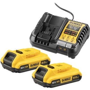 ACKU-STARTER 18V 2Ah สำหรับชุดเครื่องมือ DEWALT DCB1104D2 - Product Image 1