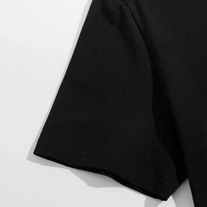 Conjunto corto de fitness de dos piezas de alta calidad para mujer en color sólido Pantalones cortos de verano de color contrastante para hombres-para ejercicio de invierno - Product Image 3