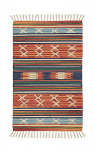 Alfombras de Piso Tejidas Reversibles Lavables de Felpa Hechas a Mano de Algodón Hermoso al por Mayor para Viajes, Picnic y Uso Doméstico - Product Image 5